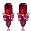 Fashionable earrings, crystal, European style, Aliexpress, Amazon, wholesale