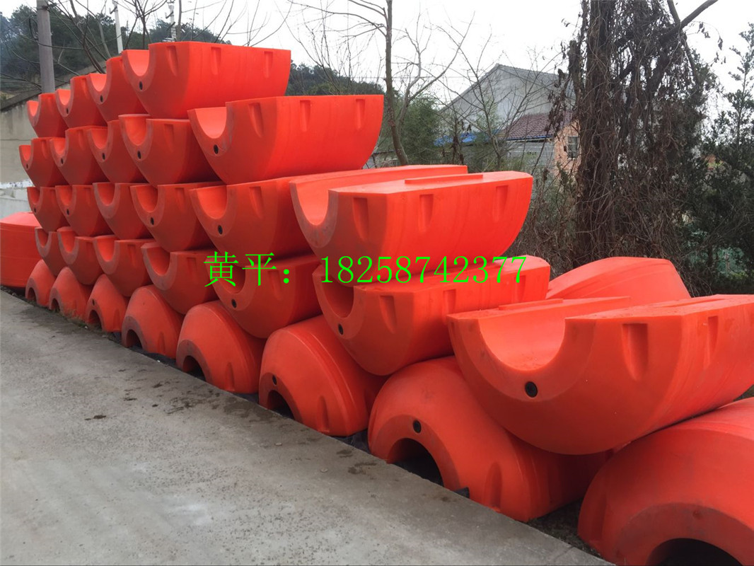 供应1200X1200孔径430管道浮筒批发聚乙烯管道浮筒