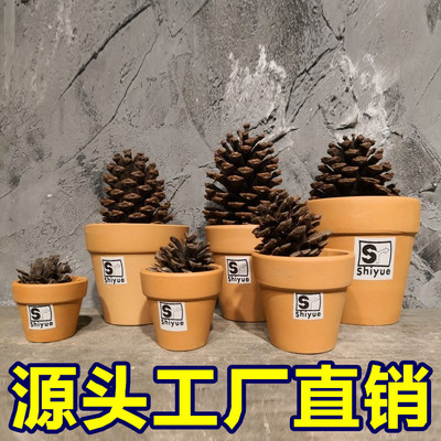 Shangyuanfang high quality Terracotta Flower pot Hypothermia international Flower pot Succulent currency Flower pot Cement flower pots