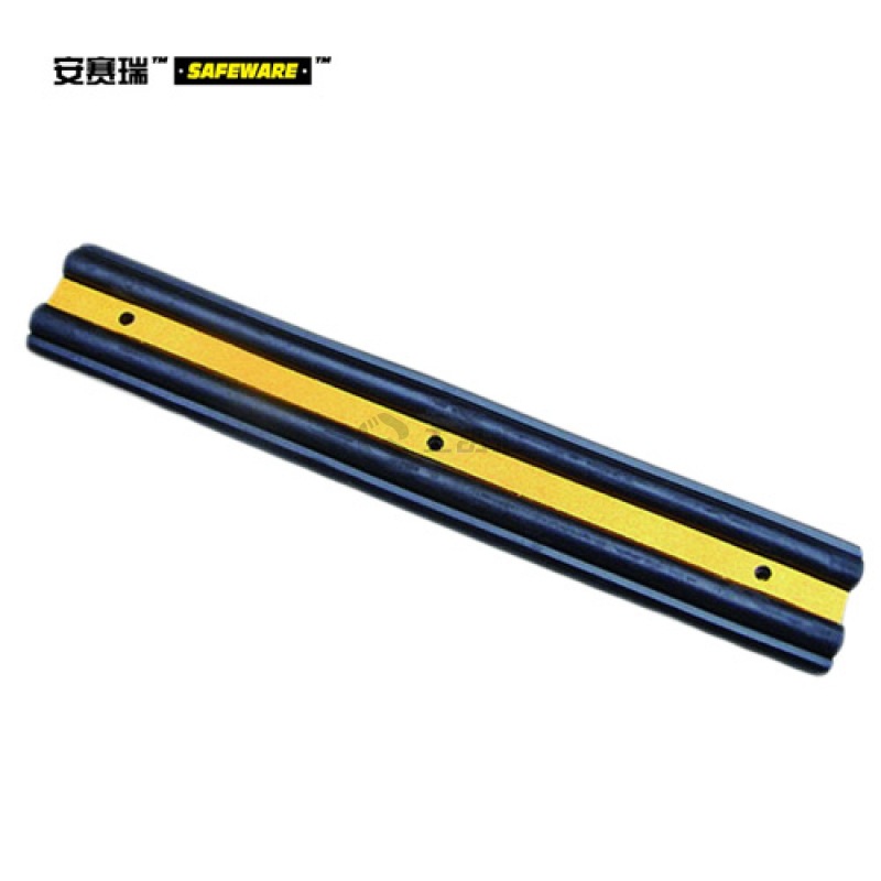 安赛瑞(SAFEWARE) 墙面保护器-优质原生橡胶,黄色反光条纹,重5kg