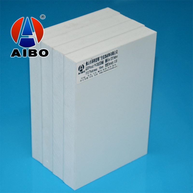 安迪板生产pvc板材硬质结皮发泡白色塑料家居板家具墙面线制作