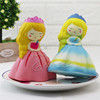 Cartoon polyurethane squish for princess, realistic toy, anti-stress