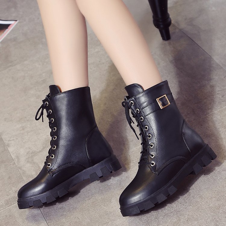 Bottes femme en PU artificiel - Ref 3355377 Image 49