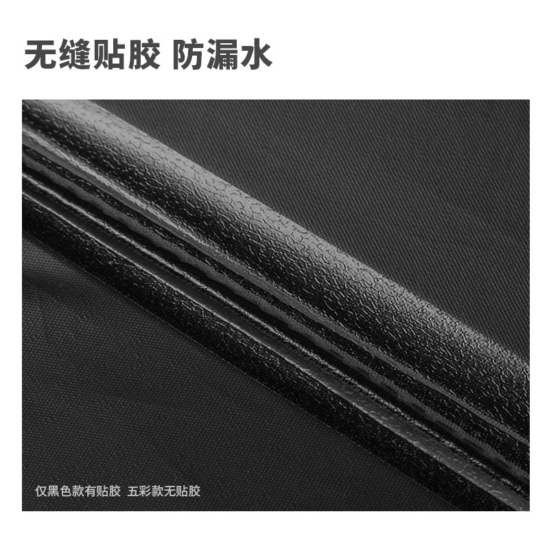 新款五彩色2.4米双层加厚钓鱼伞2.2米万向防雨钓鱼超轻太阳伞单色