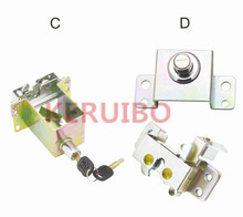 适用于卡特E  C型D型工具箱锁总成