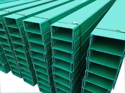 槽式玻璃鋼電纜橋架防火鍍鋅橋架走線槽槽盒100*50*100*100*200*