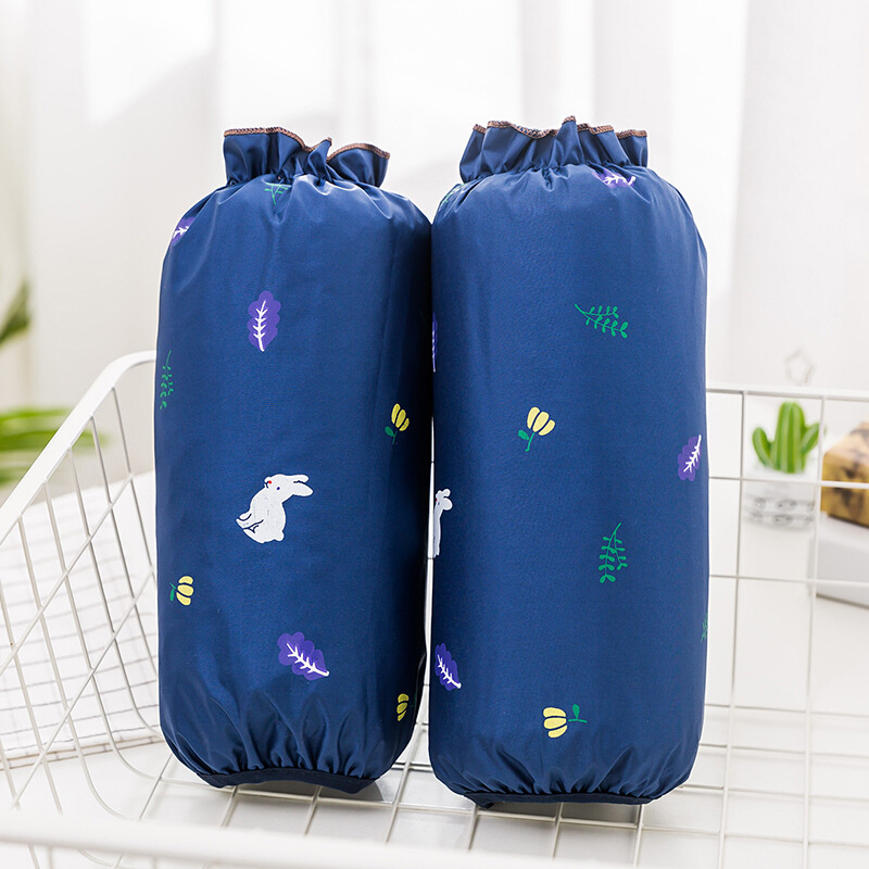 Manga larga protectora ooversleeve largo impermeable oversleeve mujeres adultas impermeable Otoño e Invierno Oficina lindo de longitud media