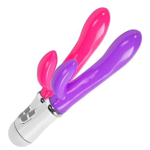 Fanara G-spot variable frequency double shock rabbit vibrator female masturbation massager adult sex toys wholesale