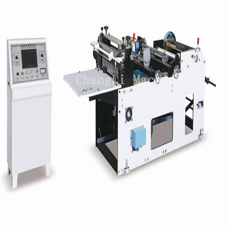 廠家供應QDJ350型塑料標簽膜電腦快速橫向切斷機 自動高速橫切機