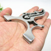 Olympic precise slingshot stainless steel with flat rubber bands