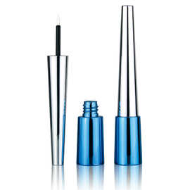 塑料眼线液管包材 假睫毛胶水瓶 分装瓶眼线毛银色管