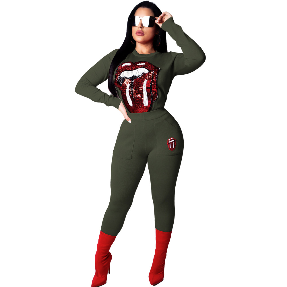 Costume femme en Pull en coton - Ref 3334965 Image 74