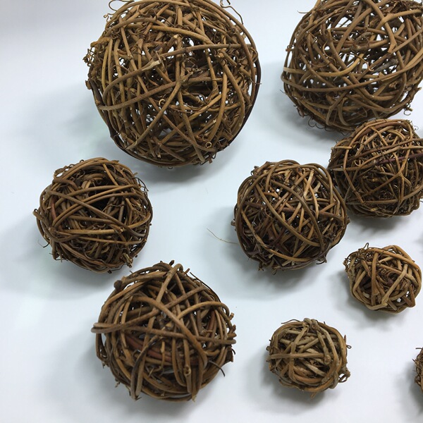 Original color soil vine ball Christmas celebration floral ball…