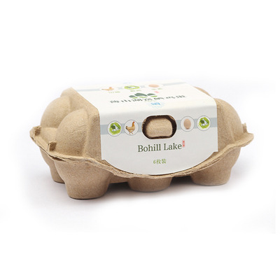 纸浆鸡蛋盒防潮防震土鸡蛋收纳托盘可降解环保包装厂家批发可定货|ru