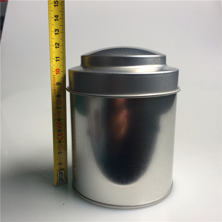 D90*H120 大尺寸素铁凸盖蜡烛罐圆茶叶罐咖啡罐马口铁定制罐