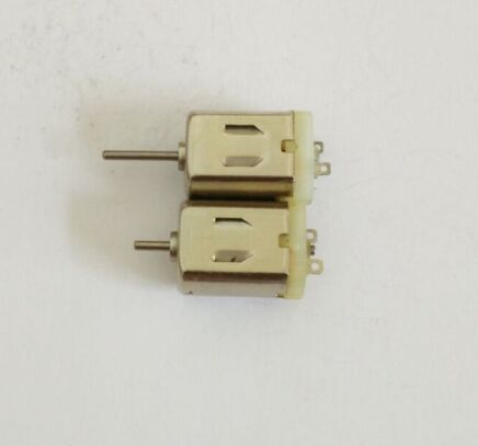 厂家供应微型直流马达 有刷直流电机 F030 白盖亮壳