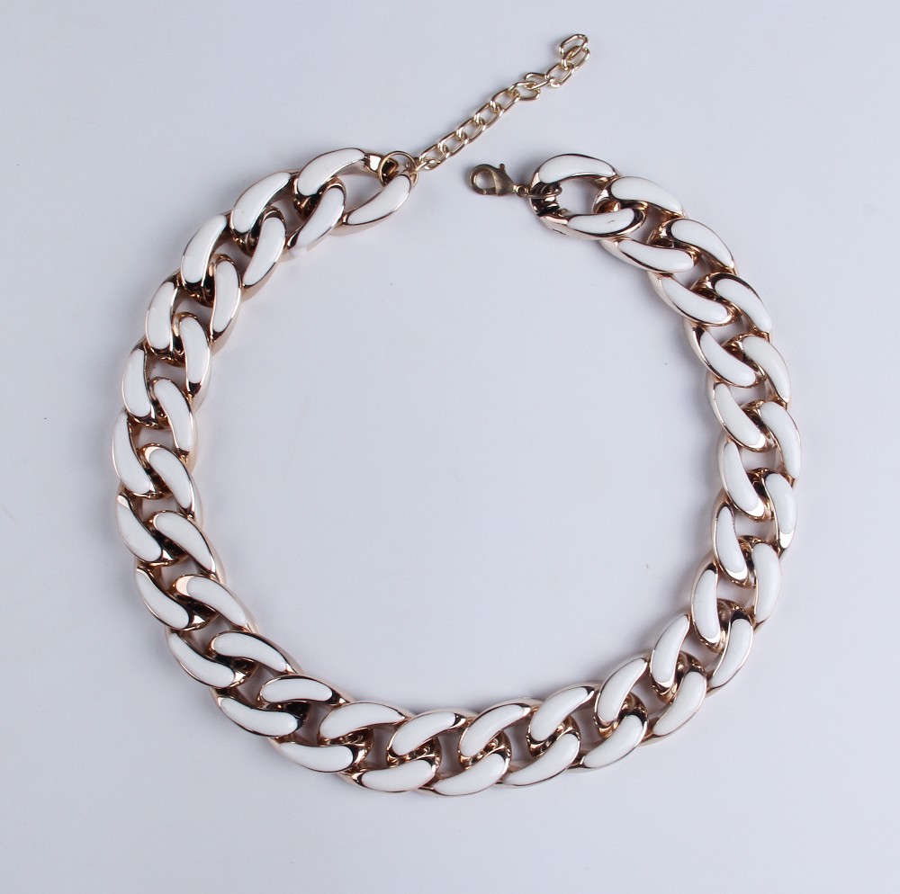 1 Piece Fashion Geometric Plastic Plating Womenu0027S Necklace