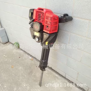 建筑工程冲击锤省力路面破碎锤 二冲程汽油镐汽油破碎锤