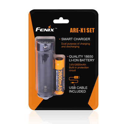 FENIX ARE-X1 Phoenix Battery Charger suit 186650 lithium battery 2600 Ma