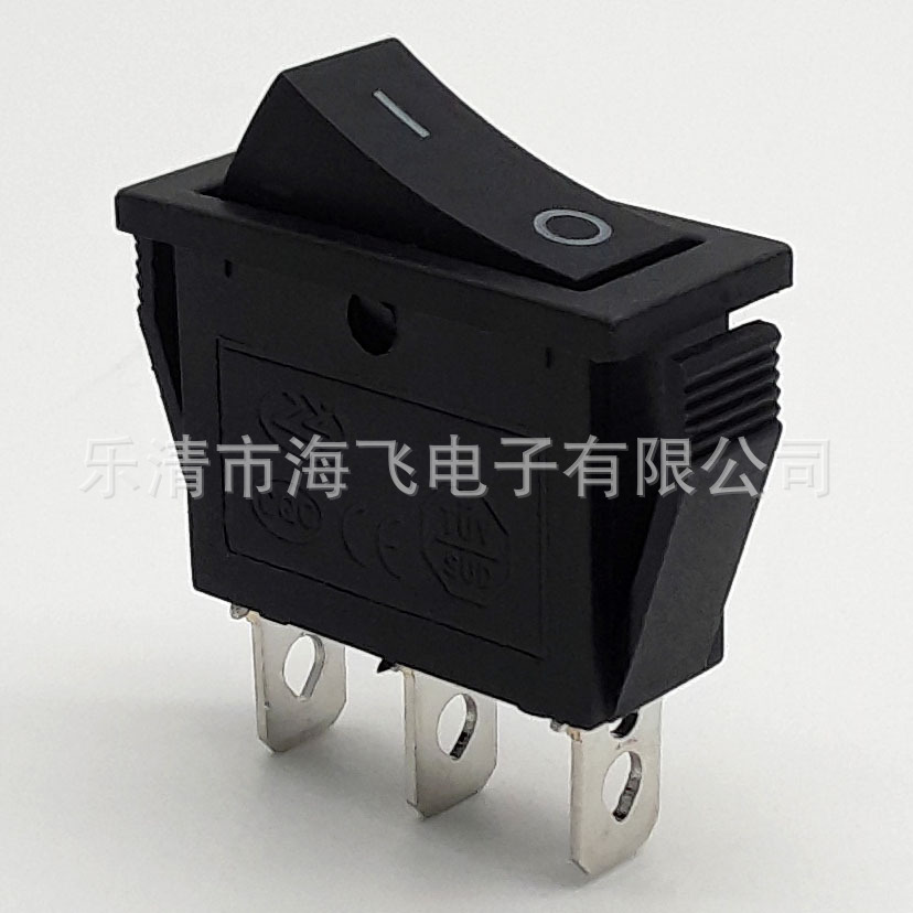 供应船型开关KCD3-102/N-4   两脚三脚电源开关翘板开关