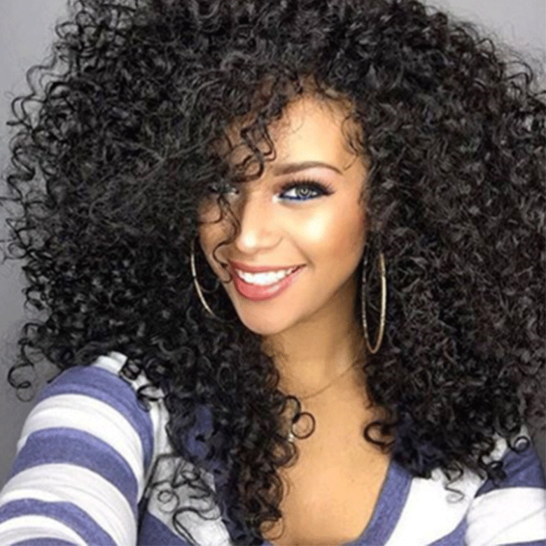 Curly Hair Wigs Customized wigs for workers