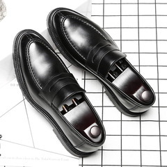 Xinyida British Fashion Casual Business Men's Shoes Taobao Supply Set On Feet Lazy Shoes One Piece Dropshipping Model 9715-D