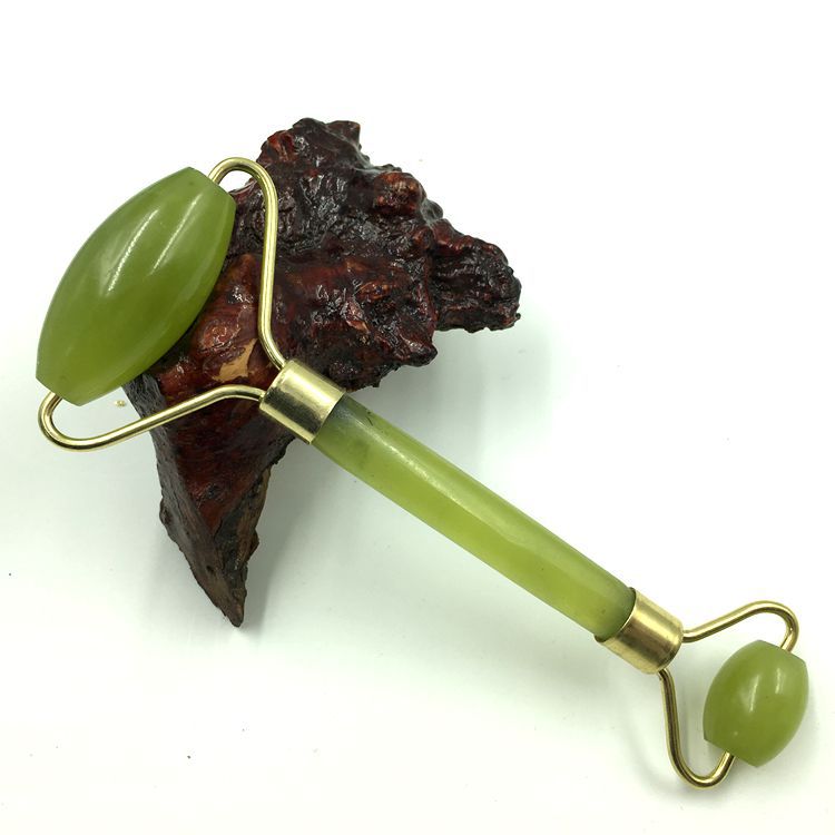 Fábrica natural Xiuyu belleza contenedor Jade belleza contenedor facial masajeador Jade empuje