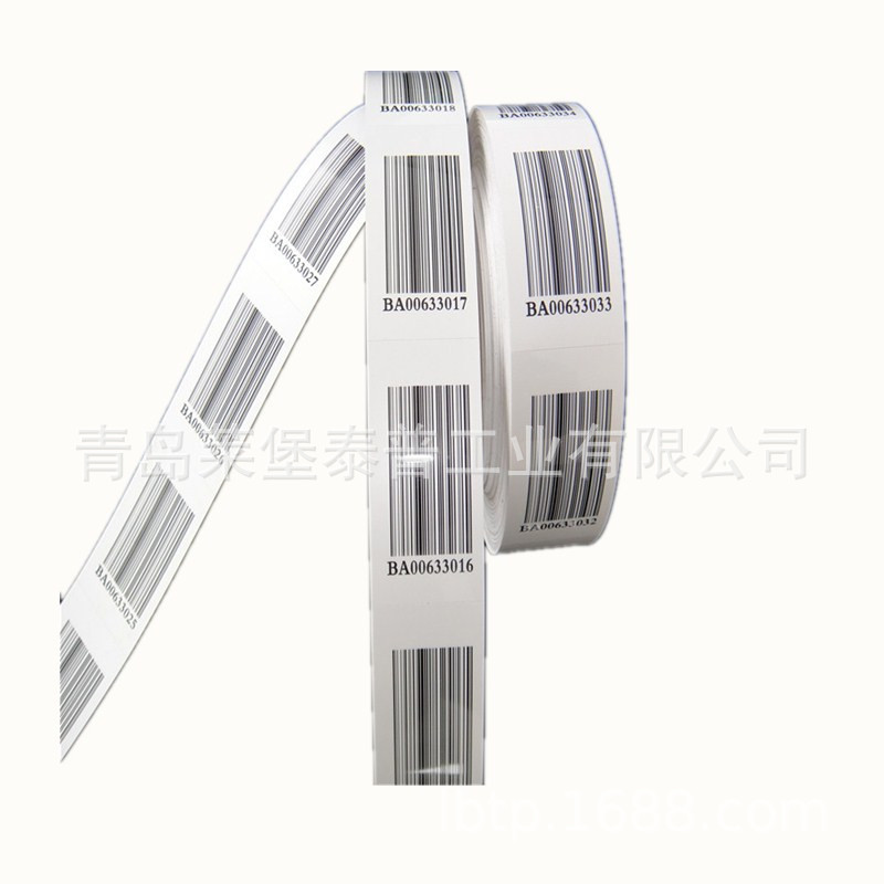 即墨供应不干胶标签 服装尺码纸XS-XXXXL标签 大小可定做