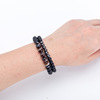 Black matte agate set, bracelet, men's rosary with round beads, Aliexpress