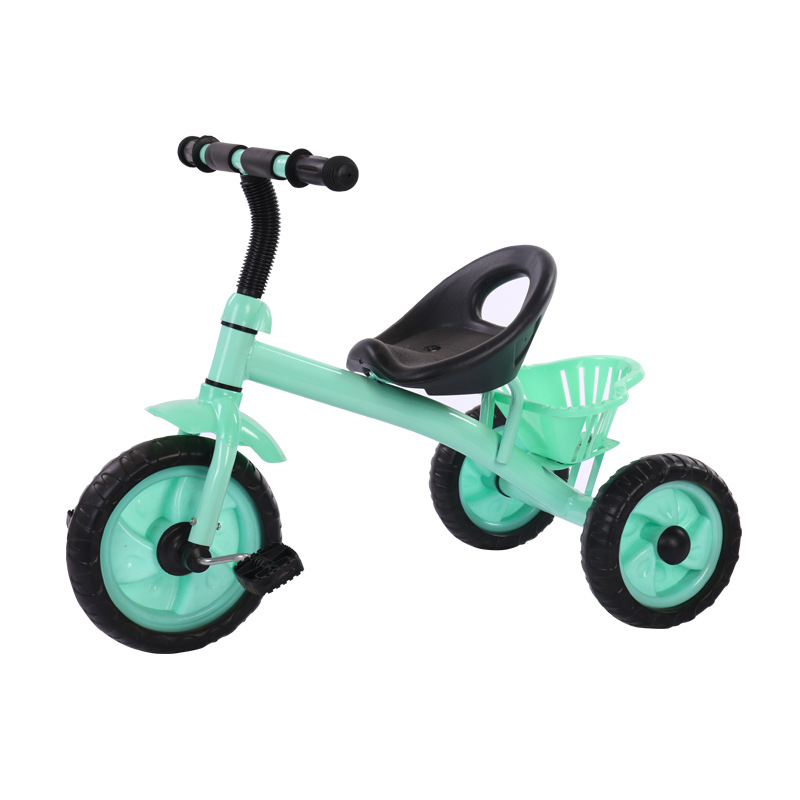 Children tricycle Bicycle Tire skid simple and easy convenient Three Bicycle Tricycle toy car 3-6 year