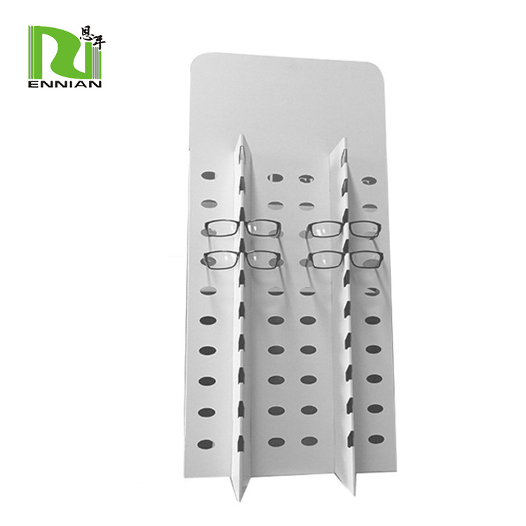 太阳眼镜 老花镜桌面纸质小展示架 摆放20付眼镜 1套起售