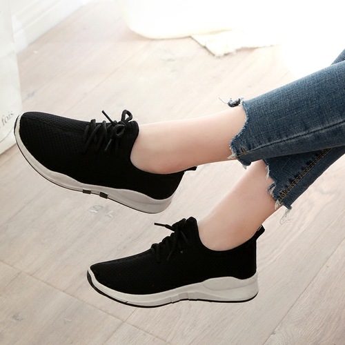Summer Shoes for Middle-Aged and Elderly Women - Cross-Border Trade New Model Casual Healthy Walking Shoes - Fiber Shoes