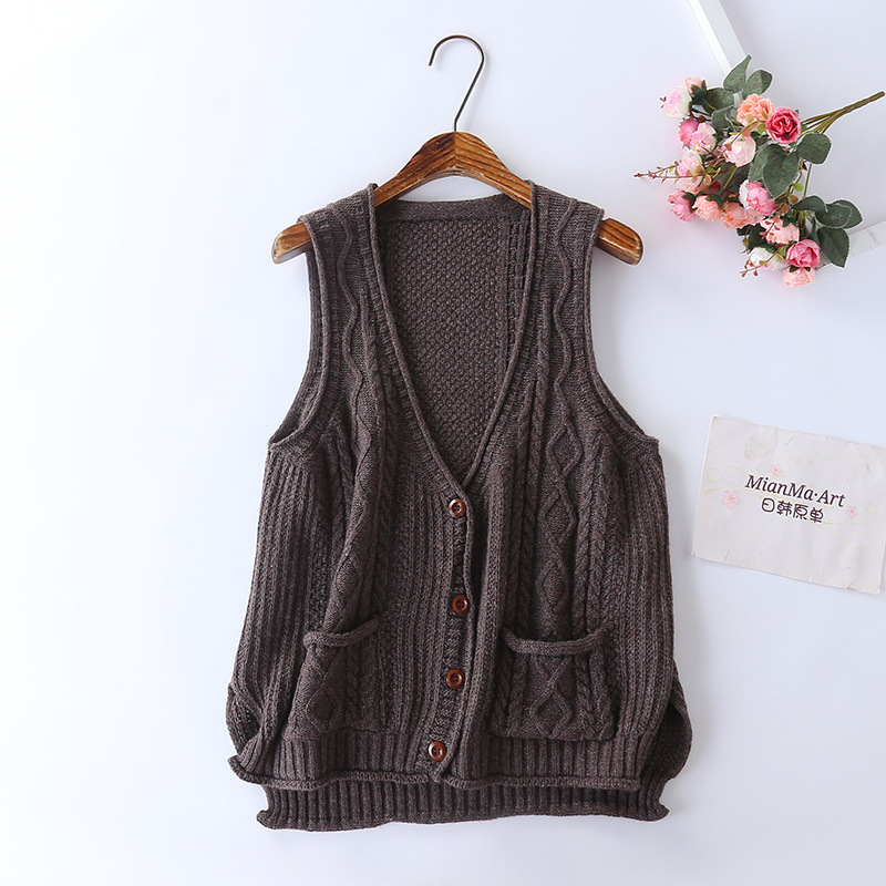 Gilet femme en Mélange de laine - Ref 3317676 Image 3