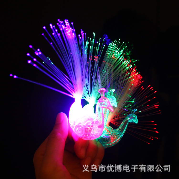 Peacock finger lamps light -up and discolored peacock lamp…