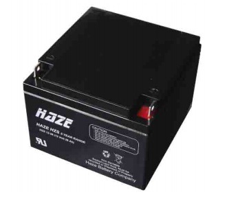 海志HAZE蓄电池HZB1226(12V26.3AH)UPS、EPS直流应急电源