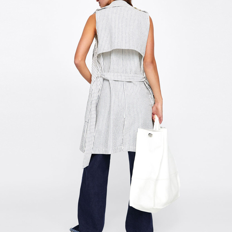 Gilet femme AUTHENTIQUE en Mélange de coton - Ref 3317759 Image 4