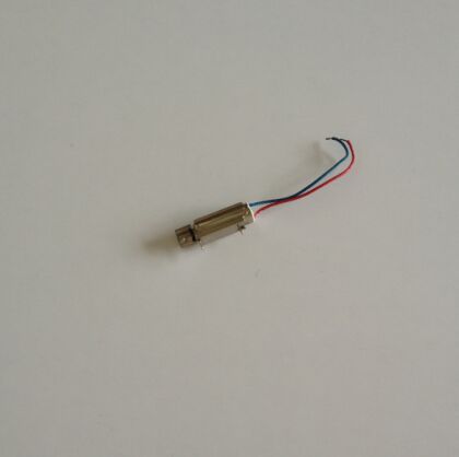 厂家供应微型直流马达 直流空心杯震动电机 Φ4x10 带插脚