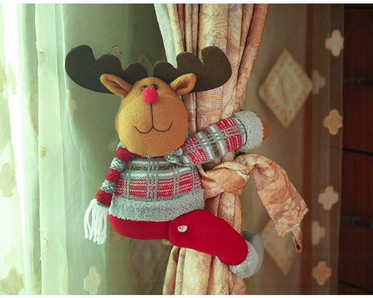 Indoor Occasion Christmas Santa Claus Snowman Elk Indoor Decorative Props