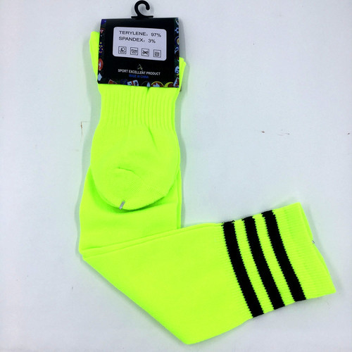 Adult football socks over the knee long tube sweat-absorbent and deodorant thickened towel bottom socks pure cotton boneless game training