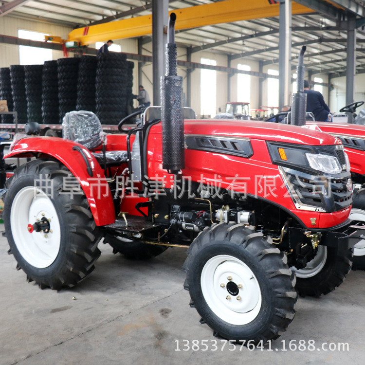 404多缸四驱拖拉机国3排放广州二手农用拖拉机