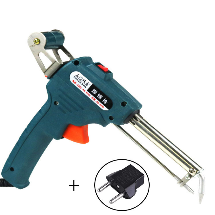 Cross-border sourcing Foreign trade hold Soldering gun Send Gun Electric iron Adapter EU plug 220V
