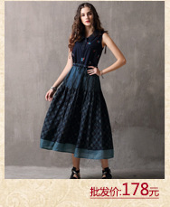 Robe femme LIAOSHI KEER QIAOWA       en Mélange de coton - Ref 3328564 Image 29