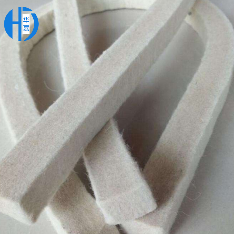 厂家直供面粉机用毛毡条 羊毛毡条 细白毛毡条 各种规格按需定制