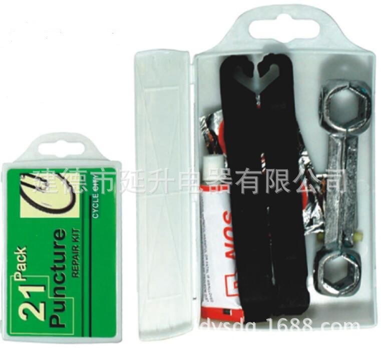 厂家 供应自行车补胎工具 13件套汽车补胎工具套装 随车工具