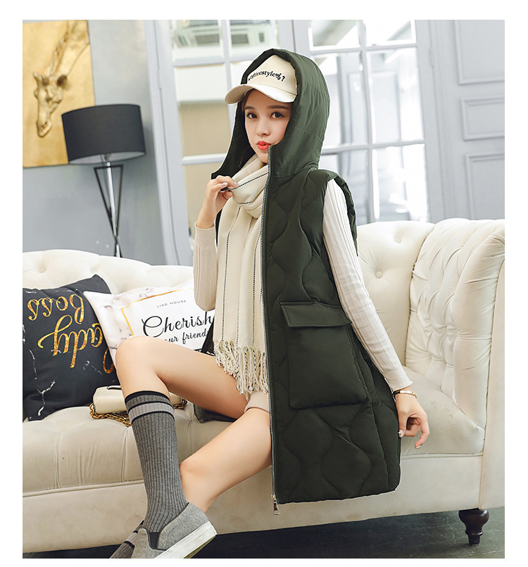 Gilet femme en Mélange de coton - Ref 3317561 Image 36