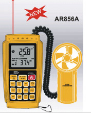 红外线测温仪 红外线测温仪 AR856A红外测温风速风