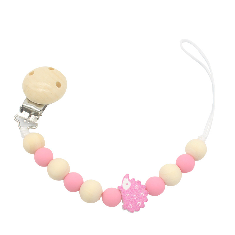 Suministros para bebés chupete cadena Amazon chupete clip popular bebé teether suministros auxiliares alimentación vajilla