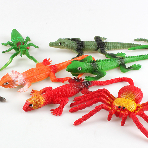 Creative new product soft rubber simulation animal prank to vent and relieve stress toys lobster spider street stall supply wholesale