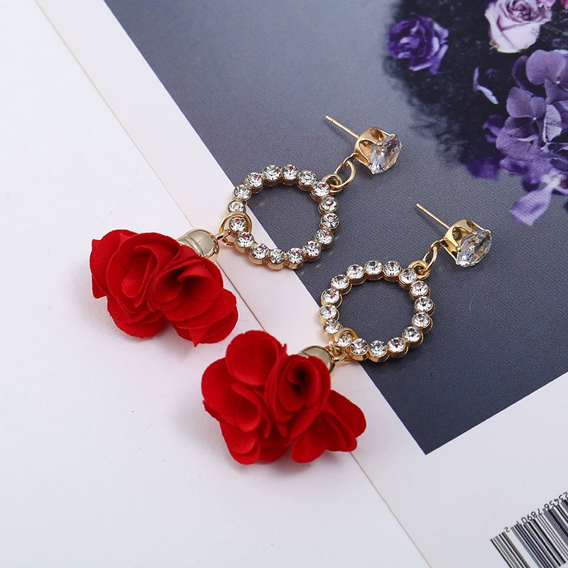 Fashionable earrings, European style, wholesale
