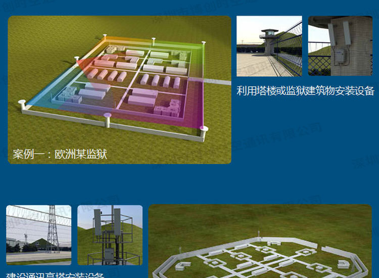 大功率全频段2G,3G,4G,WIFI信号覆盖监狱手机屏蔽器技术解决方案